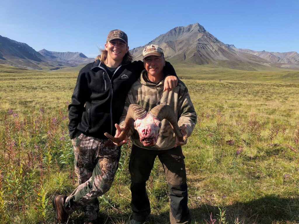 Successful Alaska Dall Sheep Ram Hunt