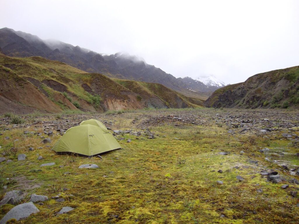 Camping Alaska style